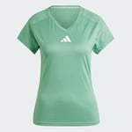 adidas AEROREADY Train Essentials Minimal Branding V-Neck Tee