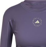 adidas Asmc Tst Crop L Kadın Uzun Kollu Antrenman Üstü IW6370 Mor