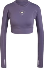 adidas Asmc Tst Crop L Kadın Uzun Kollu Antrenman Üstü IW6370 Mor