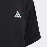 adidas B Club 3Str Tee Çocuk Tenis Tişörtü HR4229 Siyah
