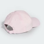 adidas Boys Bball Cap Lt Emb Yeni Logo, Açık Pembe/Beyaz, L