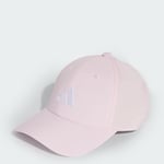adidas Boys Bball Cap Lt Emb Yeni Logo, Açık Pembe/Beyaz, L