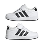 adidas Breaknet 3.0 Çocuk Sneaker Ayakkabısı Beyaz-Kırmızı, NNU93 - Bedenler: 28 EU, 28.5 EU, 29 EU, 30 EU, 30.5 EU, 31 EU, 31.5 EU...