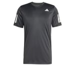 adidas Club 3Str Tee Erkek Tenis Tişörtü JG0978 Siyah
