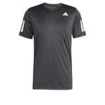 adidas Club 3Str Tee Erkek Tenis Tişörtü JG0978 Siyah
