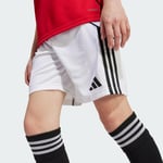adidas Çocuk Manchester United 25/26 İç Saha Şortu Çocuk Futbol Şortu JP3017 Beyaz