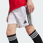 adidas Çocuk Manchester United 25/26 İç Saha Şortu Çocuk Futbol Şortu JP3017 Beyaz