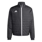 adidas Ent22 Ljkt Erkek Futbol Antrenman Montu IB6070 Siyah