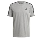adidas Erkek M 3S SJ T Essentials 3 Bantlı Tişört