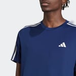adidas Erkek Train Essentials 3 şeritli antrenman tişörtü (1'li paket)