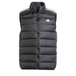 adidas Essentials 3 şeritli hafif yelek Kuş tüyü mont erkek yetişkin