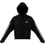 adidas Essentials 3-Stripes French Terry Full-Zip Hoodie