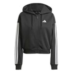 adidas Essentials 3-Stripes French Terry Full-Zip Hoodie