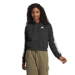adidas Essentials 3-Stripes French Terry Full-Zip Hoodie