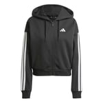 adidas Essentials 3-Stripes French Terry Full-Zip Hoodie