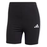 adidas Essentials 3-Stripes High Waisted Biker Shorts
