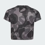 adidas Essentials Aeroready Seasonal Print Crop Çocuk Tişört