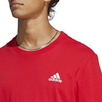 adidas Essentials Single J Embroidered Erkek Tişört