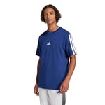 adidas Essentials Tek Jarse 3 çizgili Tişört Tişört erkekler