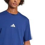 adidas Essentials Tek Jarse 3 çizgili Tişört Tişört erkekler