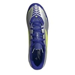 adidas F50 CLUB FG/MG MESSI Unisex Yetişkin Futbol Ayakkabısı (Sert Zemin) SILVMT/SYELLO/LUCBLU 38 EU