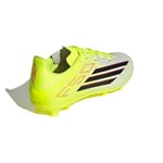 adidas F50 League Firm-Multi Ground Çocuk Beyaz Çim Saha Kramponu, JH7745 - Bedenler: 28 EU, 28.5, 28.5 EU, 29 EU, 30 EU, 30.5, 31 EU, 31.5...