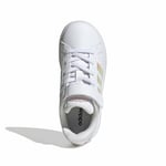 adidas GRAND COURT 3.0 EL C Spor Ayakkabı Düşük Bilekli (Futbol Dışı) Unisex Çocuk - Bedenler: 29 EU, 30 EU, 30.5 EU, 31 EU, 31.5 EU, 32 EU, 33.5 EU...