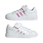 adidas GRAND COURT 3.0 EL C Spor Ayakkabı Düşük Bilekli (Futbol Dışı) Unisex Çocuk - Bedenler: 29 EU, 30 EU, 30.5 EU, 31 EU, 31.5 EU, 32 EU, 33.5 EU...