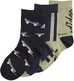 Adidas Haki Erkek Çocuk Paketli Çorap Iw1127-Y Bl 3Pp
