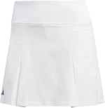 adidas Kadin Club Pleatskirt Etek, White, L