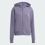 adidas Kadın Mor Ceket D4T FZ HOODIE JX7310