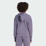 adidas Kadın Mor Ceket D4T FZ HOODIE JX7310