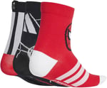 adidas LK MRVL SM 3PP Çorap Kırmızı JG5787 Kırmızı L
