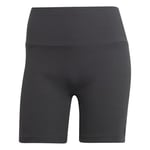 adidas Lounge Ribbed High Waist Bike Kadın Şort