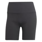 adidas Lounge Ribbed High Waist Bike Kadın Şort