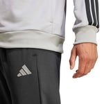 adidas M 3S FT TT TS Eşofman Takımı Gri JI8876 Gri XS