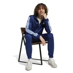 adidas M 3S FT TT TS Eşofman Takımı Mavi JI8873 Mavi XS