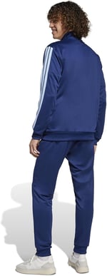 adidas M 3S FT TT TS Eşofman Takımı Mavi JI8873 Mavi XS