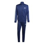 adidas M 3S FT TT TS Eşofman Takımı Mavi JI8873 Mavi XS