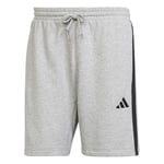 adidas Mens Essential 3-Stripes Fransız Terry Şort