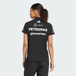 adidas MERCEDES - AMG PETRONAS FORMULA ONE TEAM BLACK POLO WOMEN