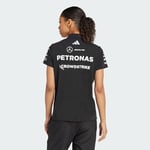 adidas MERCEDES - AMG PETRONAS FORMULA ONE TEAM BLACK POLO WOMEN