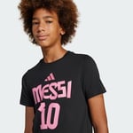 adidas Messi Name and Number Graphic Çocuk Tişört