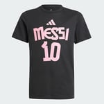 adidas Messi Name and Number Graphic Çocuk Tişört