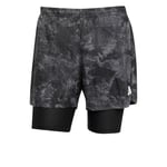 adidas Own The Run Spray Dye 2-In-1 Erkek Şort