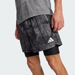 adidas Own The Run Spray Dye 2-In-1 Erkek Şort