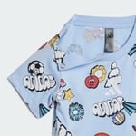 adidas Seasonal Essentials Fun Allover Print Set Kids JD062