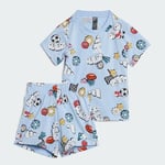 adidas Seasonal Essentials Fun Allover Print Set Kids JD062