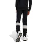 adidas Seasonal Essentials Tiberio 3 çizgili Çocuk Eşofmanı JC7486, siyah-beyaz, 7-8 Yaş