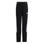 adidas Seasonal Essentials Tiberio 3 çizgili Çocuk Eşofmanı JC7486, siyah-beyaz, 7-8 Yaş